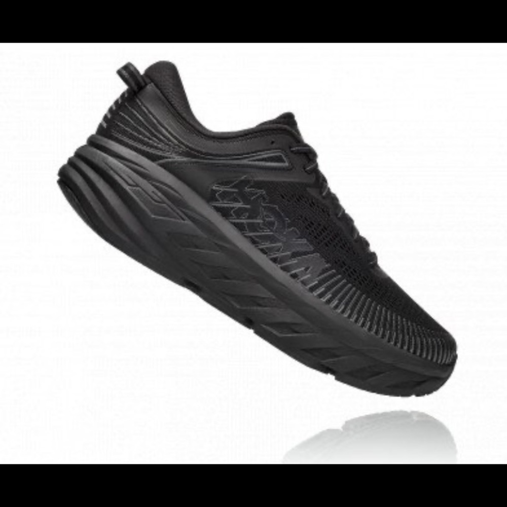 Hoka Bondi 7 All Black Woman’s Sneakers